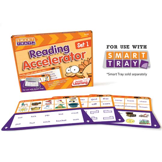 Junior Learning&#xAE; Smart Tray&#xAE; Reading Accelerator Set 1